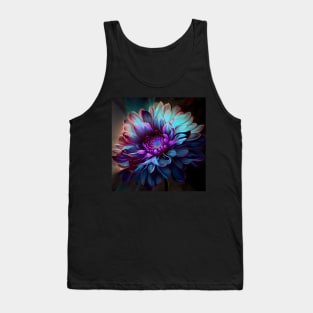 Floral Artwork Designs Tank Top